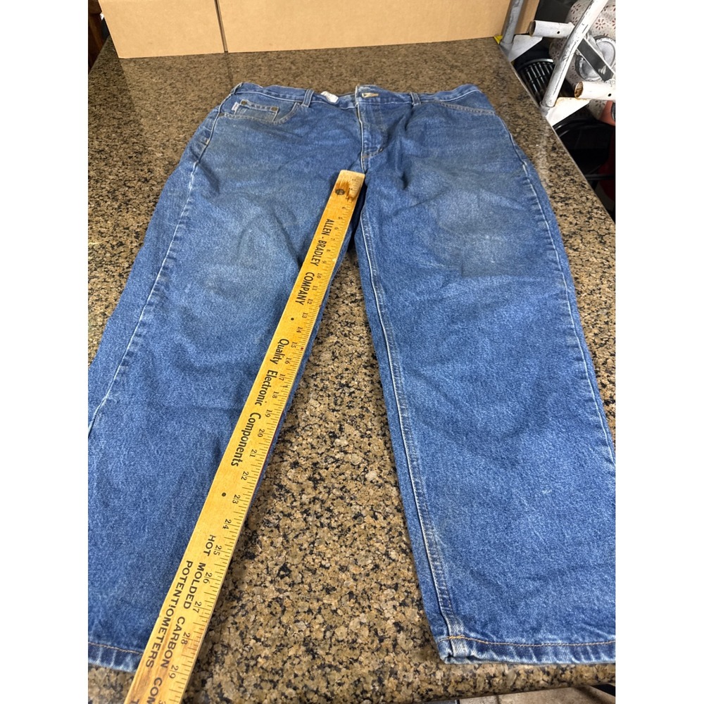 Carhartt B17-DST Relaxed Fit Tapered Leg Jeans Blue Denim Mens 42x30